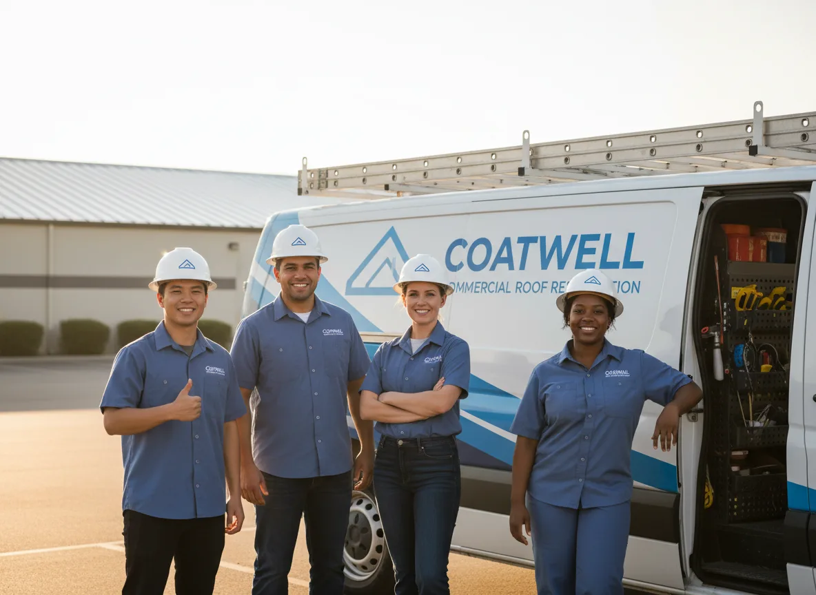 Commercial roof coating company in Goodwin, AR